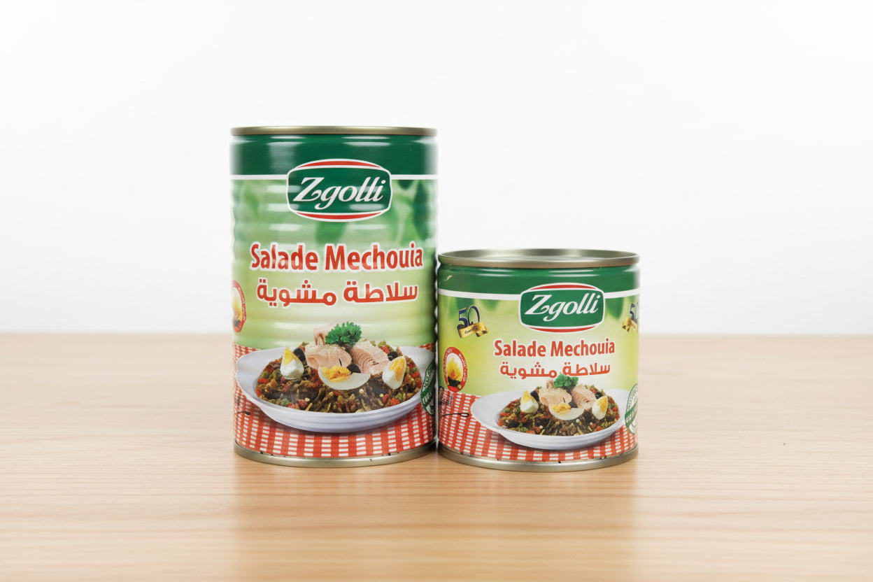 Salad Mechweya Jars & Tins