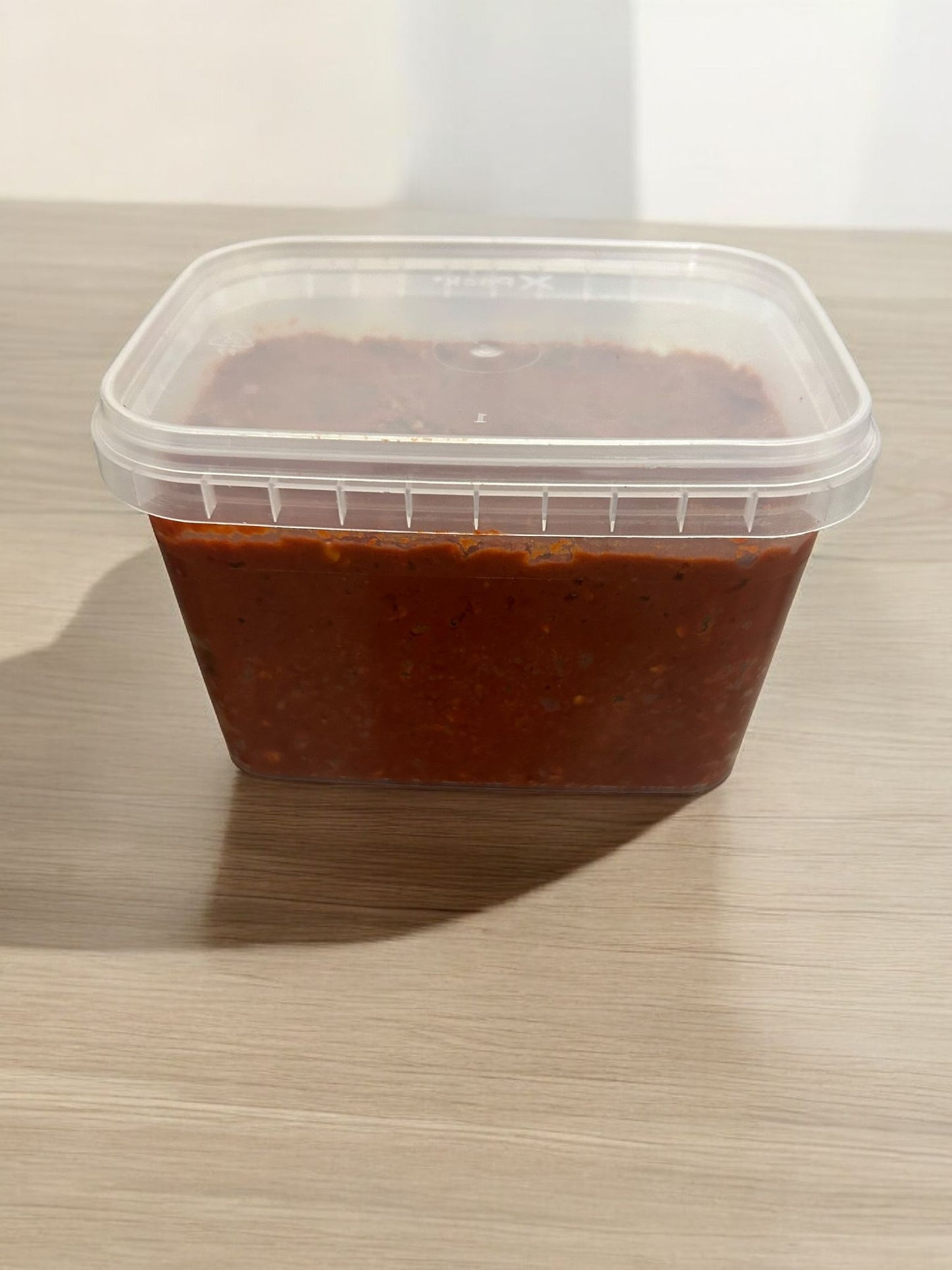 Smokey Homemade Harrisa Arbi (500g in plastic container)